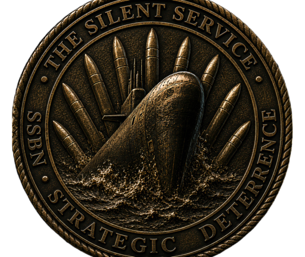 Boomers | US Navy SSBN Submarine Challenge Coin — Peace Through Strength