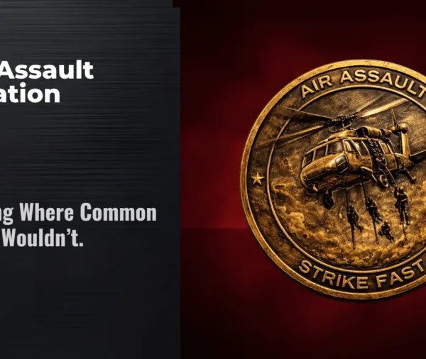 Vertical Maneuver  | Air Assault Aviation Challenge Coin