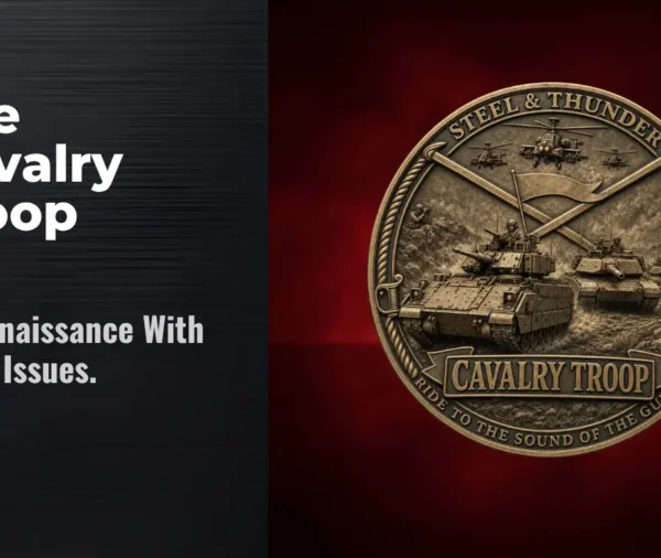 Cavalry Troop Challenge Coin