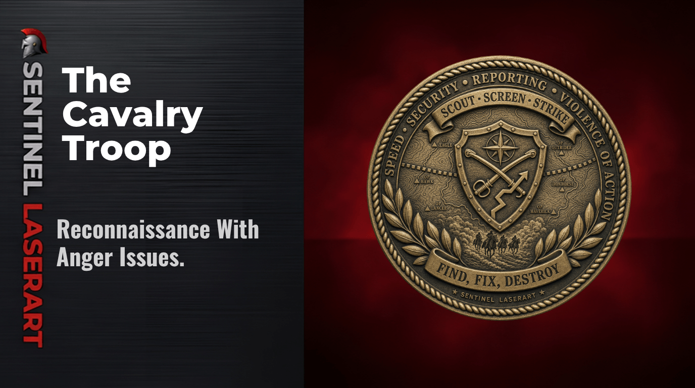 Cavalry Troop Challenge Coin