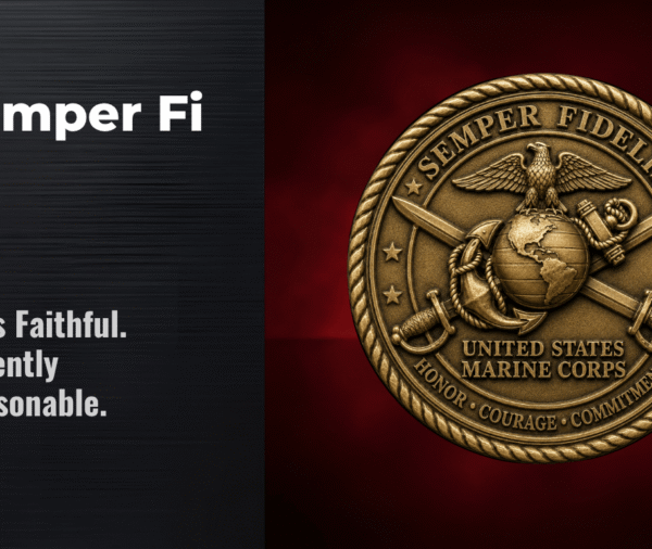 Semper Fi Challenge Coin