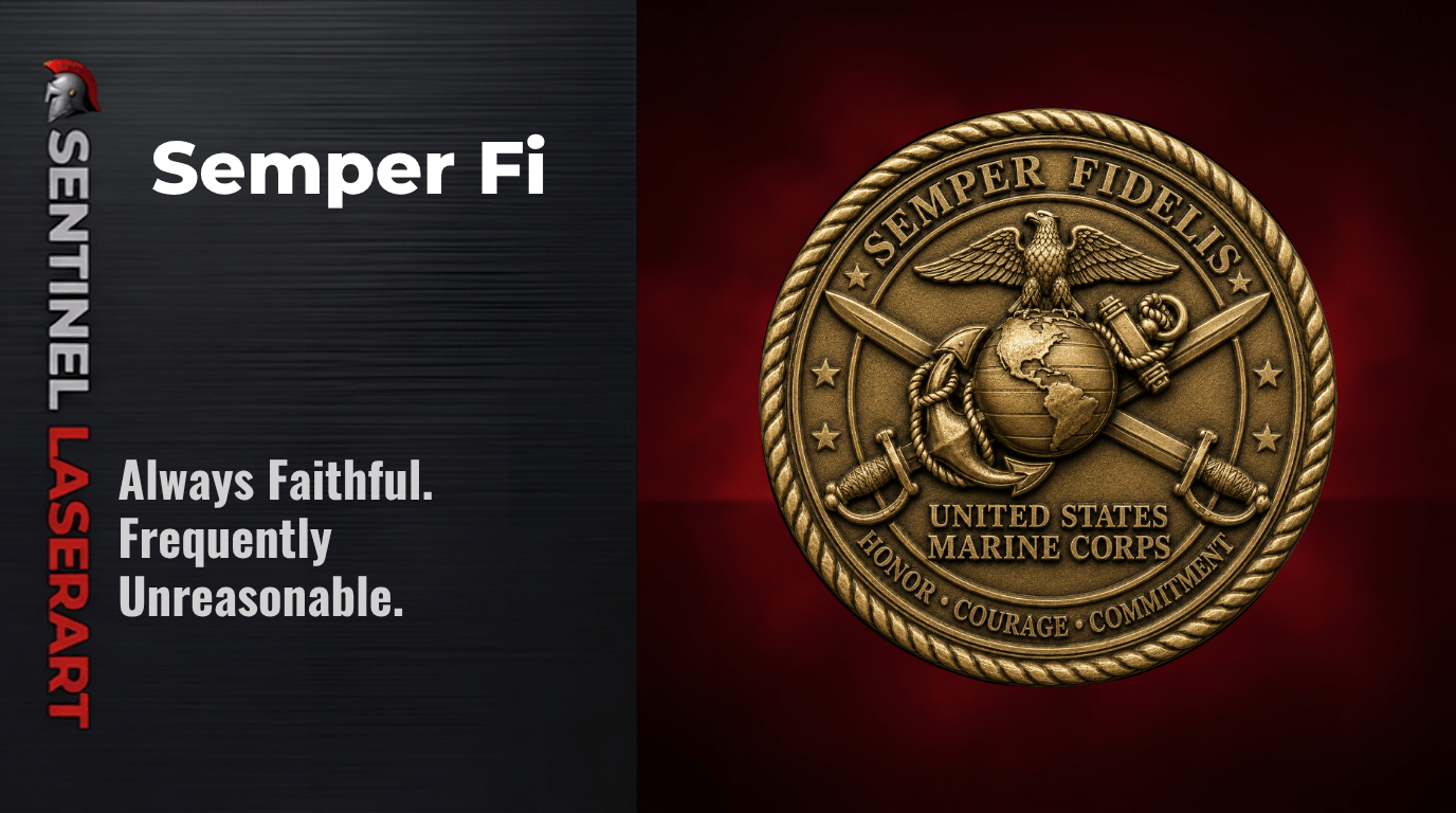 Semper Fi Challenge Coin