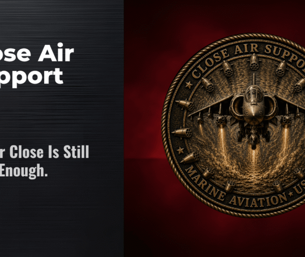 Close Air Support Challenge Coin