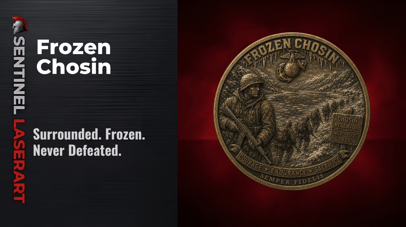 Frozen Chosin Challenge Coin
