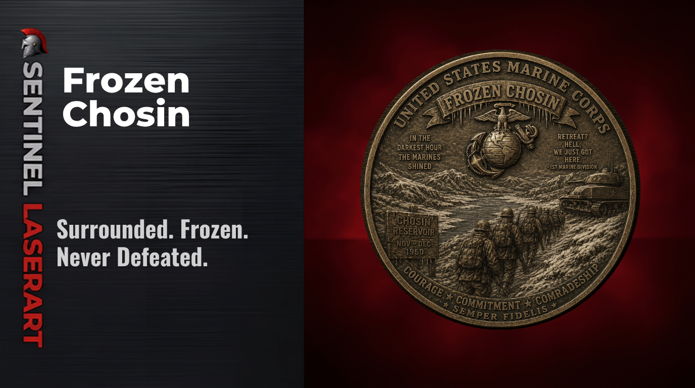 Frozen Chosin Challenge Coin