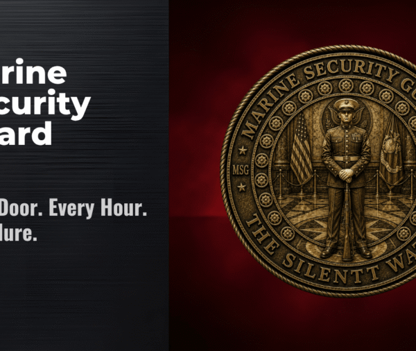 Marine Security Guard challenge coin