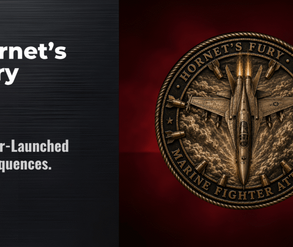 Hornet's Fury Challenge Coin