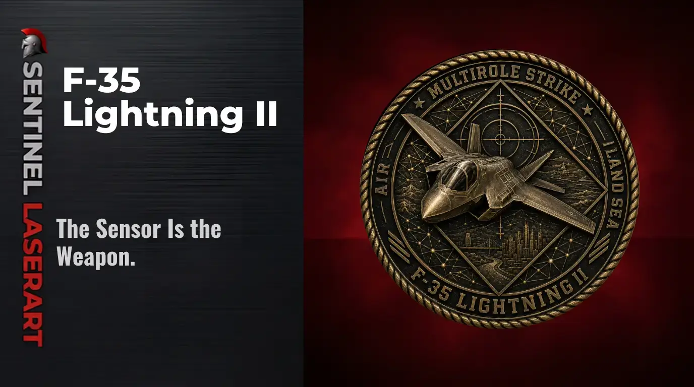 F-35 Lightning II Challenge Coin