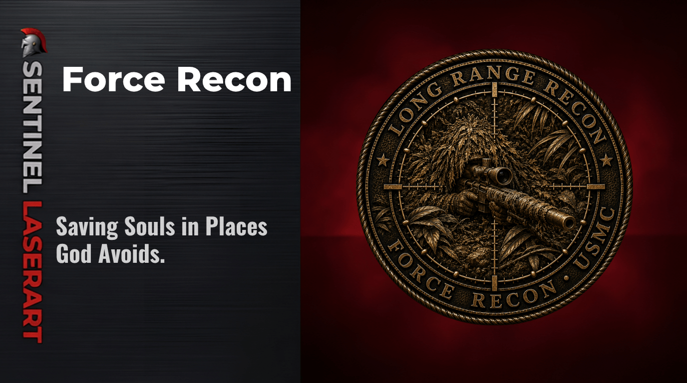 Force Recon Challenge Coin