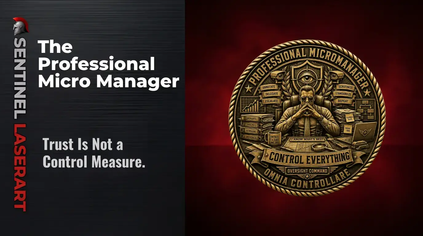 Professional Micromanager Challenge Coin