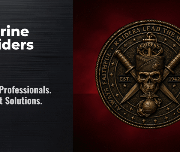 Marine Raiders Challenge Coin