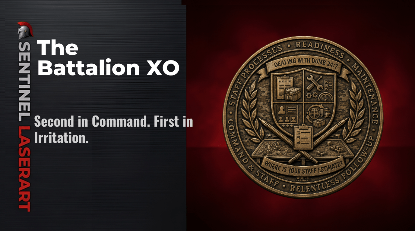 The Battalion XO Challenge Coin